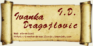 Ivanka Dragojlović vizit kartica